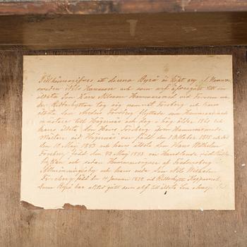 A 1700s rococo commode.