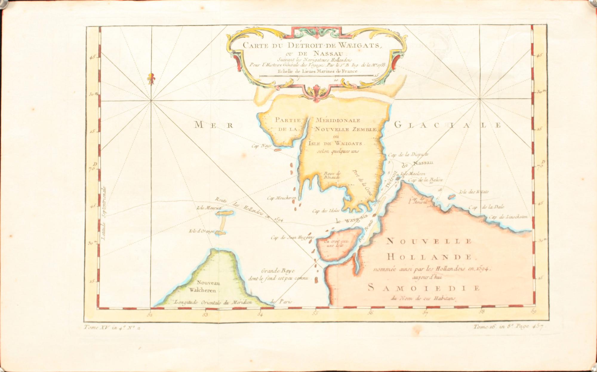 KARTA, Bellin 1758.