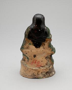 FIGURIN, lergods, Kina, Mingstil, 1800/1900-tal.