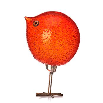 24. Alessandro Pianon, a 'Pulcino' glass sculpture of a bird, Vistosi, Murano, UItaly 1960s.