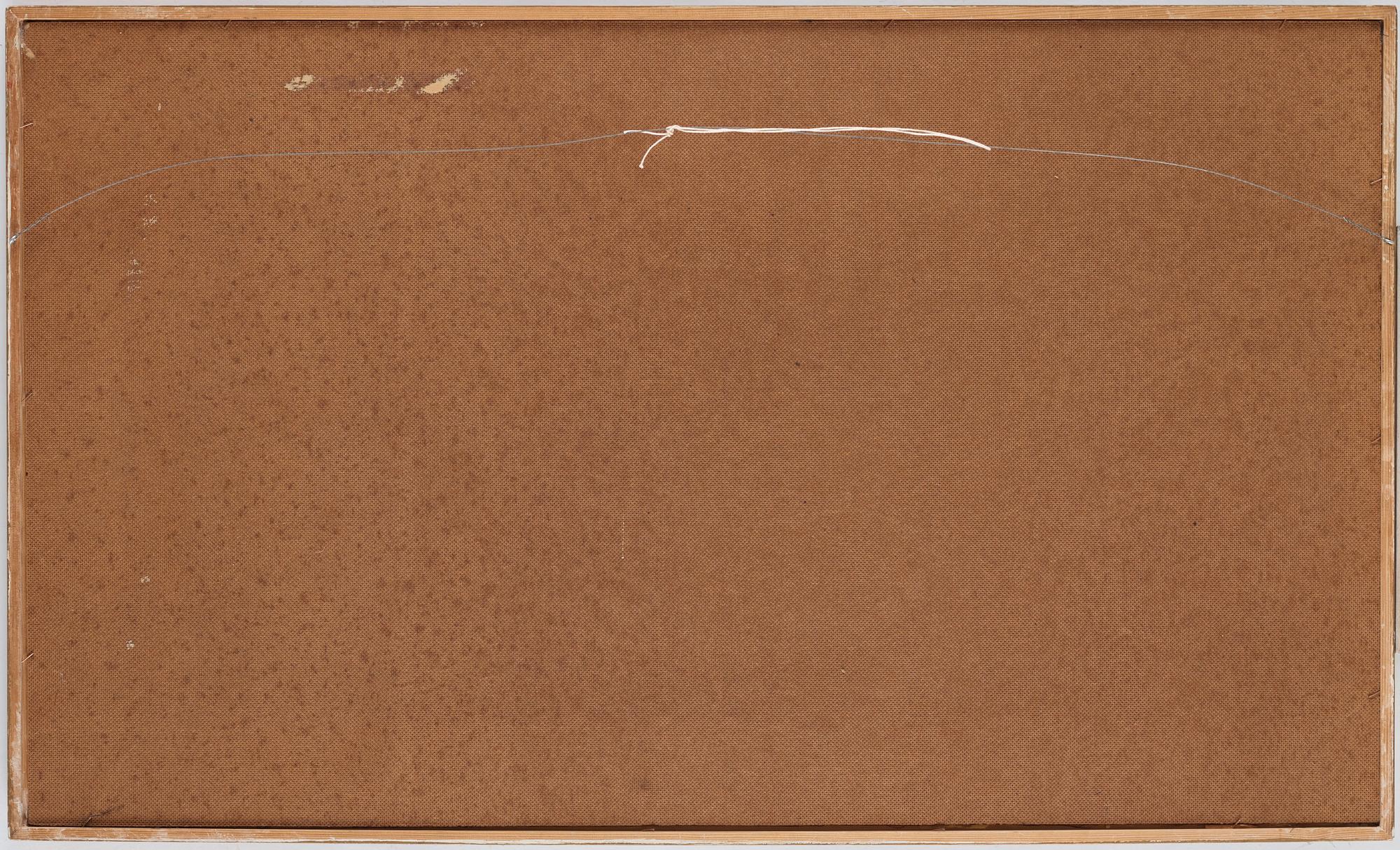 THEA EKSTRÖM, blandteknik på papper lagd på pannå, signerad och daterad 9 VI 65.