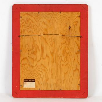 Hans-Agne Jakobsson, a mirror, mid 20th century, signed Lisa J Åhus -53.