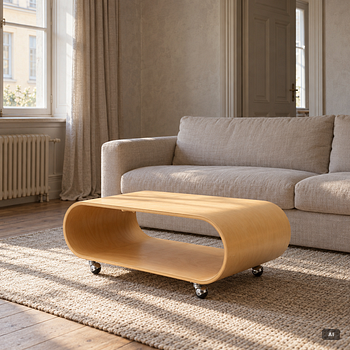 Coffee table, “Velodrome”, Peter Eklås, Formforum.