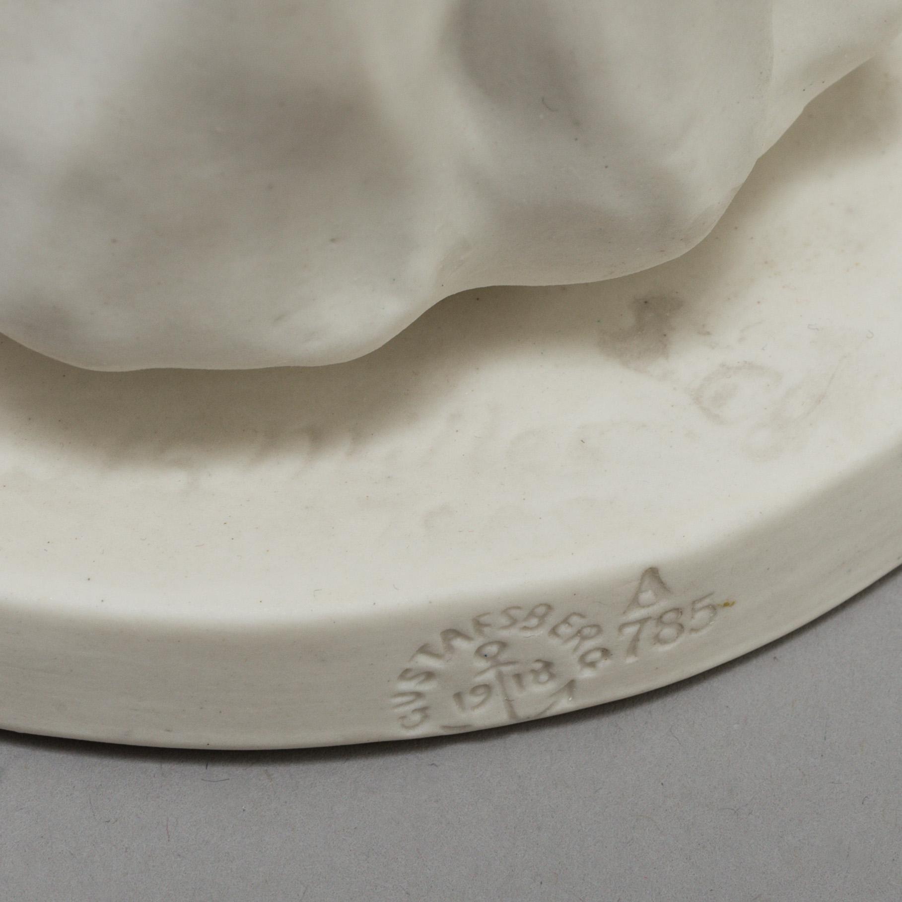 SIX PARIAN FIGURES, Gustafsberg and Rörstrand, early 20th century.