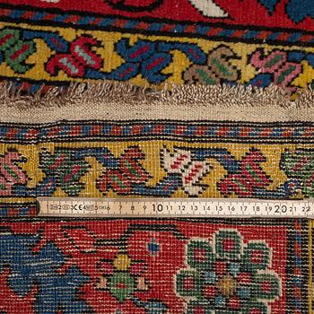 A RUNNER, semi-antique Karabagh, ca 500 x 106 cm.