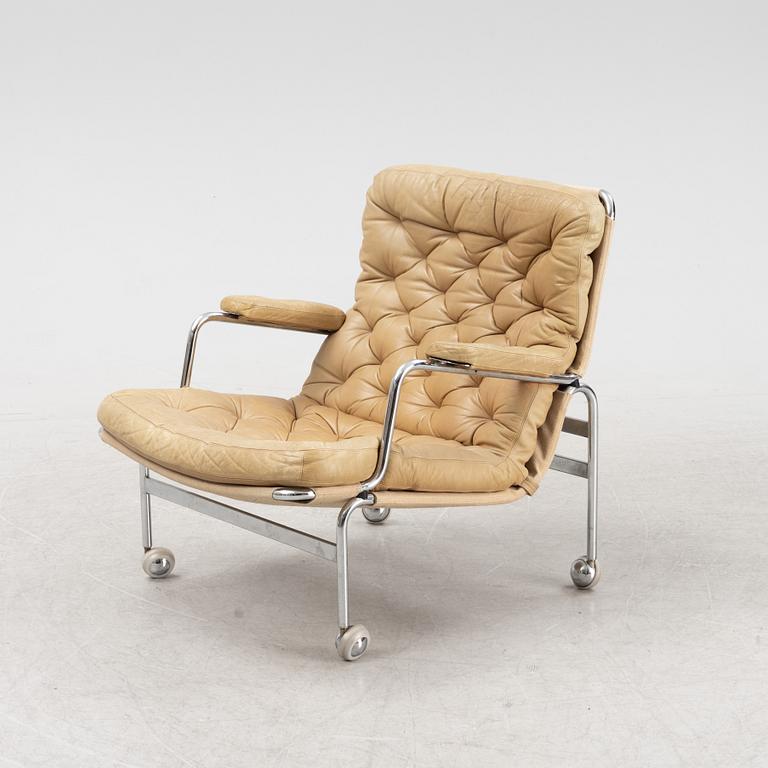Bruno Mathsson, a 'Karin' easy chair from Dux, 1970's/80's.