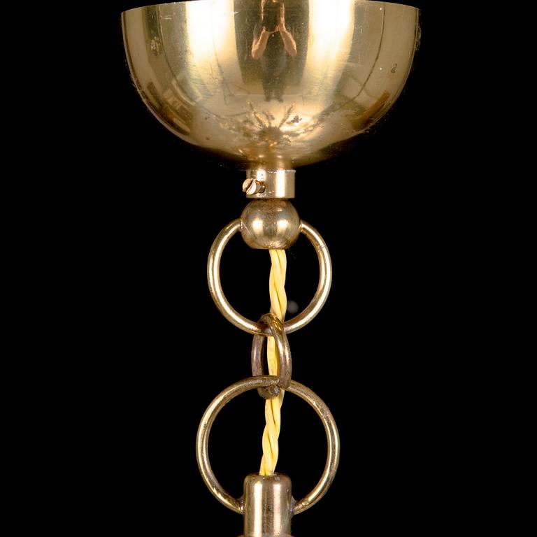 Paavo Tynell, a mid-20th century '1487/6' chandelier for Idman.