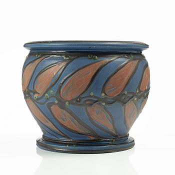 Flower pot, Herman Kähler, Denmark.