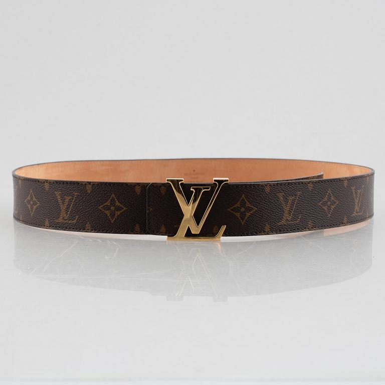 Louis Vuitton, belt, "LV Initiales", size 95, 2008.
