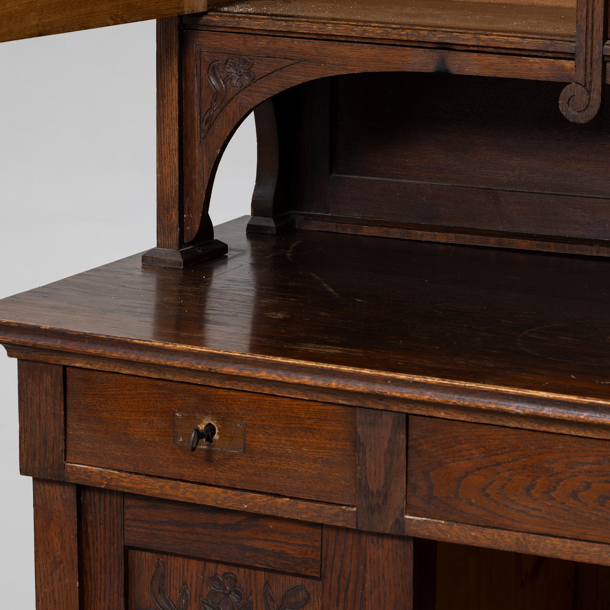 Cabinet, Art Nouveau, early 20th century.