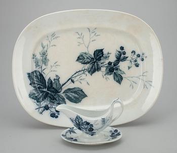 SERVIS, "Rubus", 43 delar, Villeroy & Boch, 1874-1909.