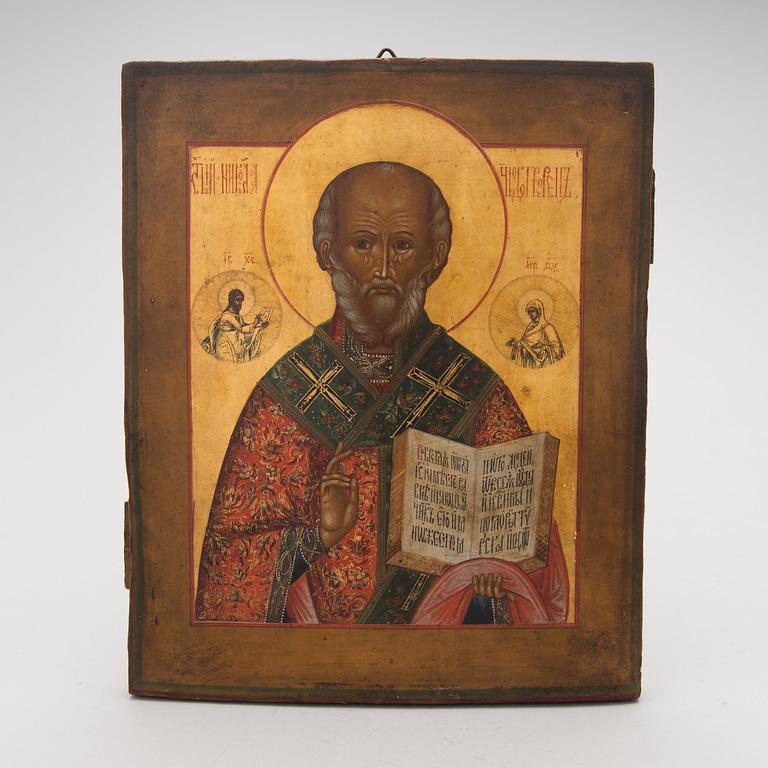 A late 19th century Russian icon.