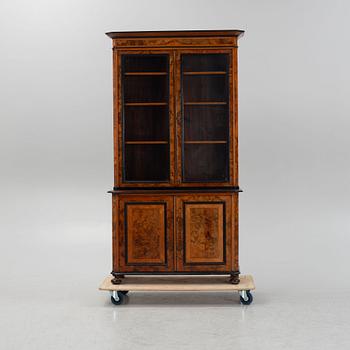 Bookcase, late 19th century.