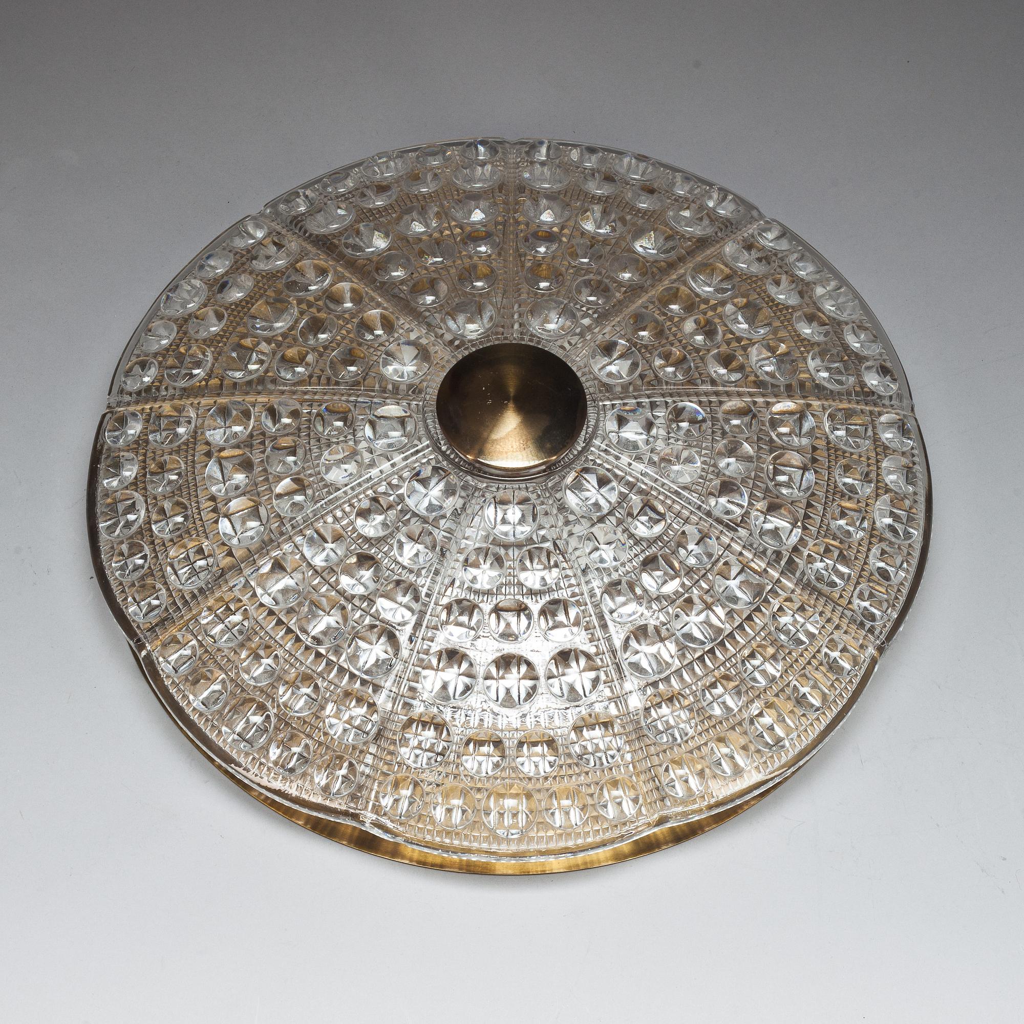 TAKPLAFOND, Carl Fagerlund, Orrefors, 1900-talets mitt.