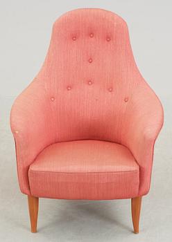 FÅTÖLJ, "Stor Adam", Kerstin Hörlin-Holmqvist, formgiven 1958.