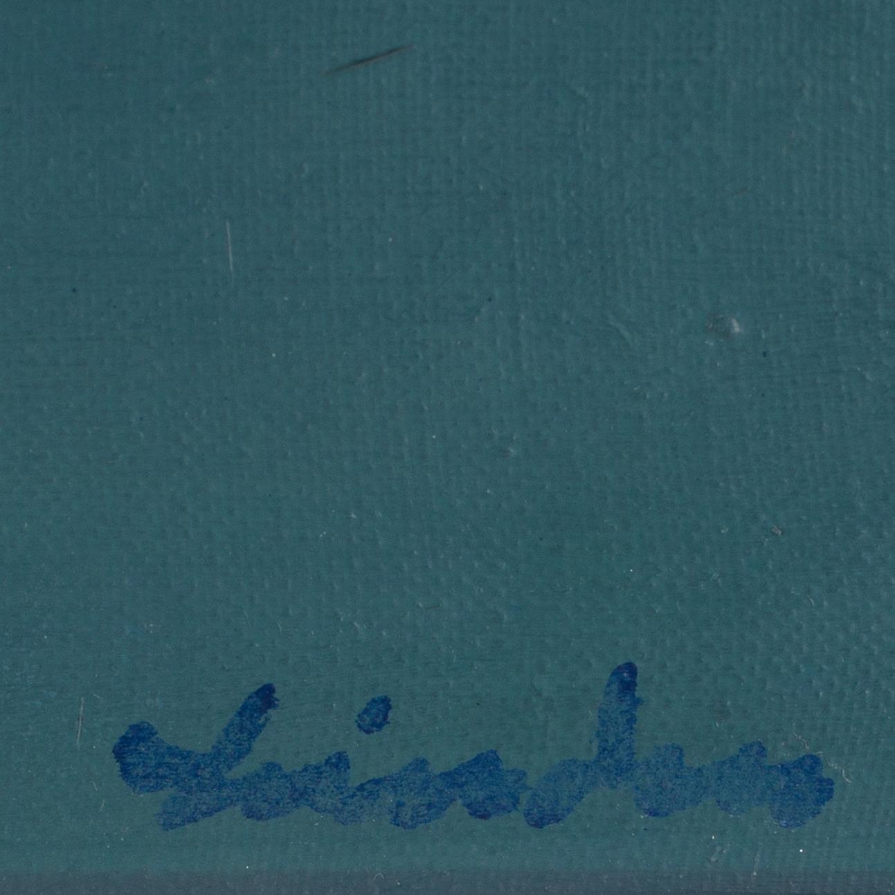 Helge Linden, oil on canvas, signed.