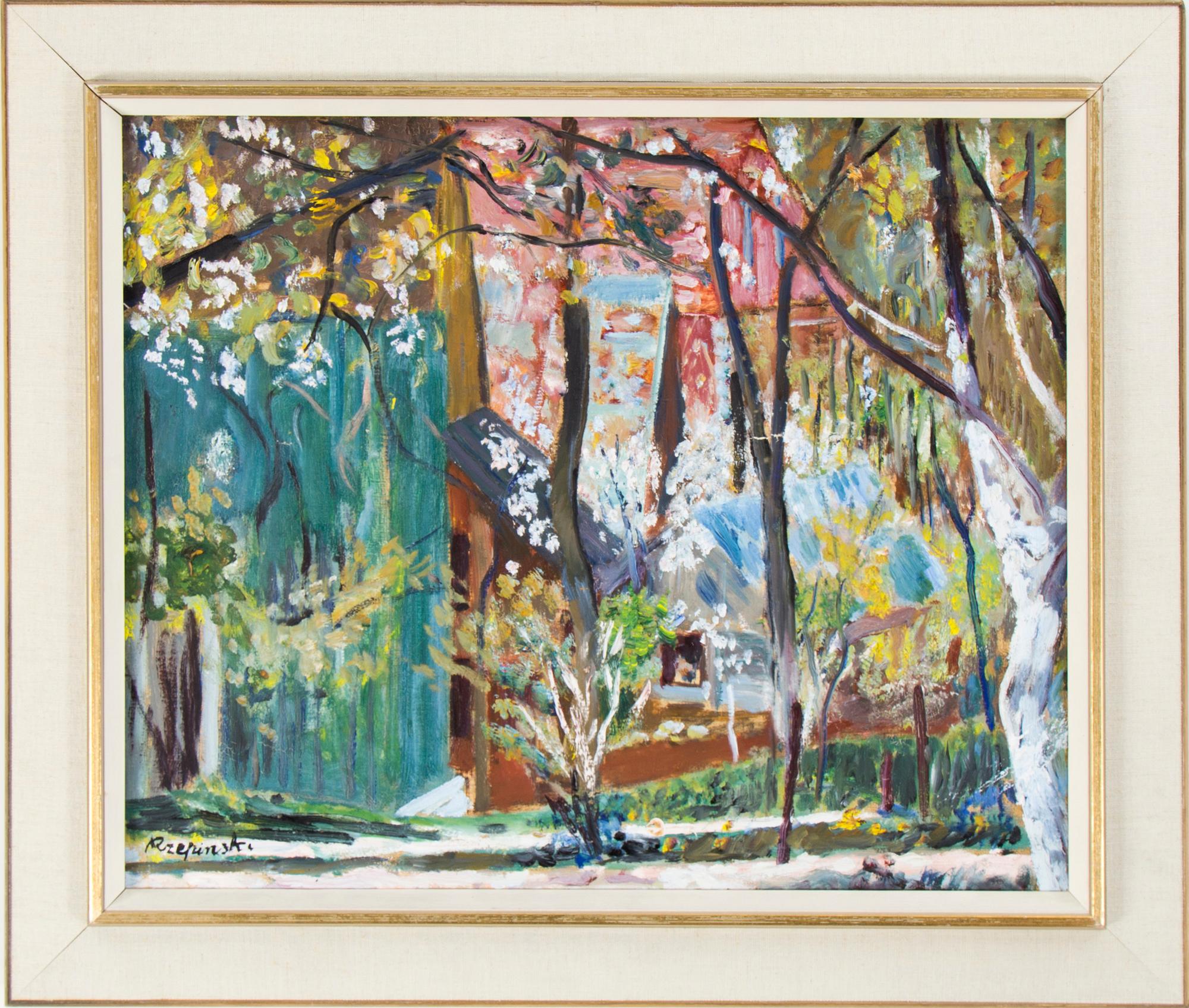 Oil on canvas. Signed.