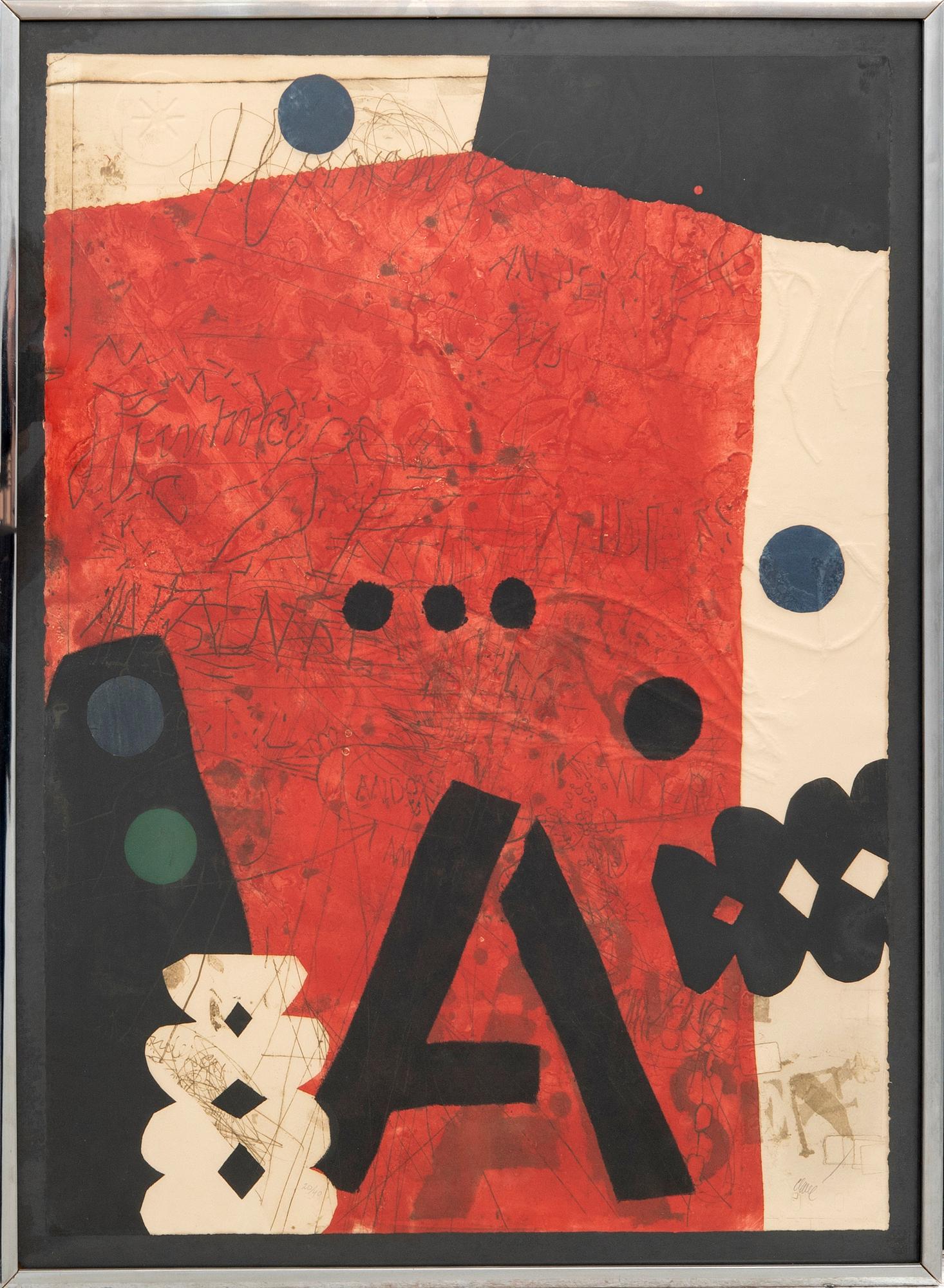 Antoni Clavé, komposition.