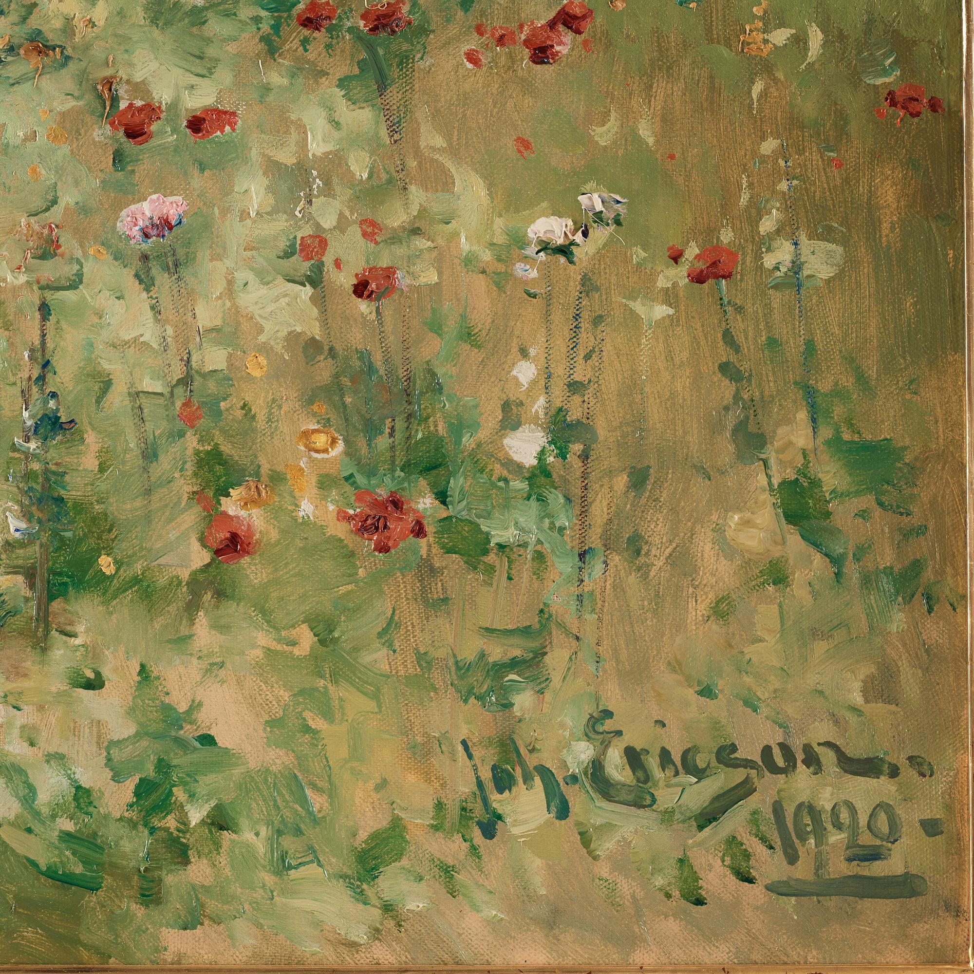 Johan Ericson, A summer garden, Marstrand.