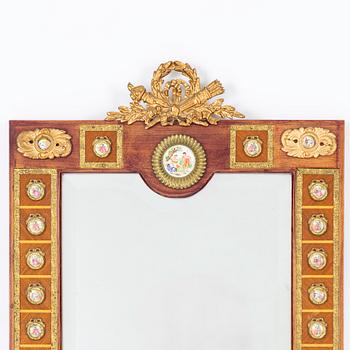 Mirror, Louis XVI style, circa 1900.