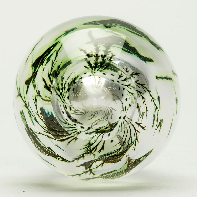 VAS, glas, Edward Hald, Orrefors Graal nr 8470.