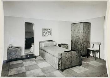 Axel Einar Hjorth, a pair of "Svea" bedside tables, Nordiska Kompaniet, 1934.