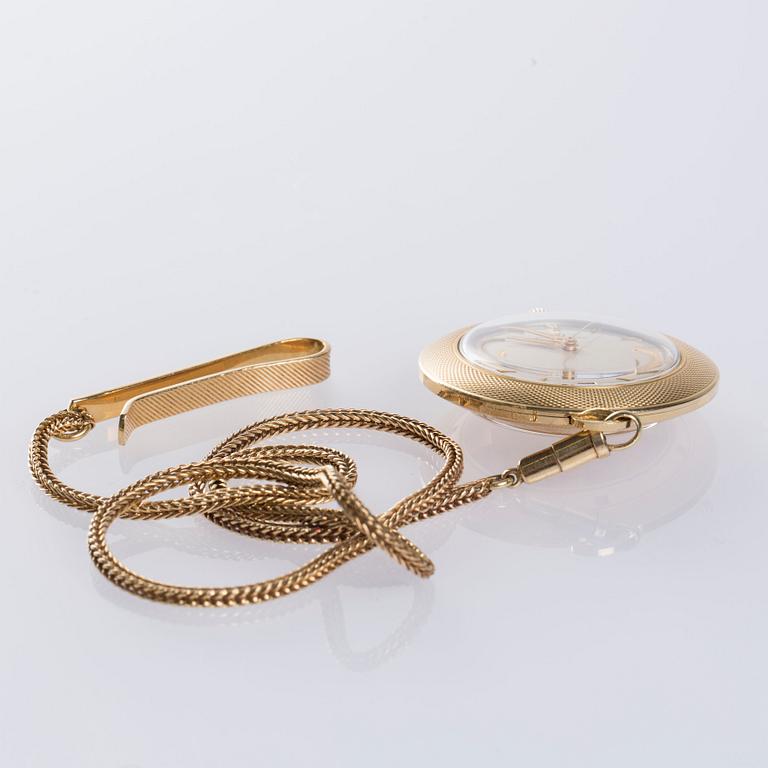 FRACKUR, 18K guld, Eterna Matic, ca 1960-tal.