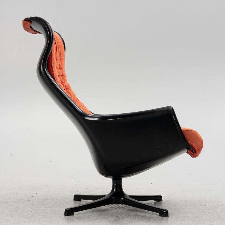 Alf Svensson & Yngvar Sandström, armchair, "Form 8"/"Galaxy", DUX, 1970s.