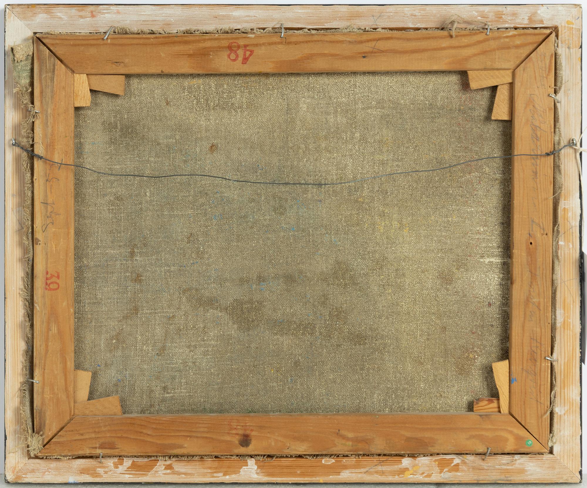 Torsten Renqvist, "Målarinna 1".