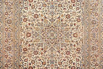 A carpet, Kashan, c. 345 x 250 cm.