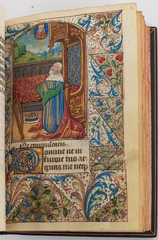 Book of Hours, in Latin and French, illuminated manuscript on vellum
[France (probably Rouen), c. 1470].