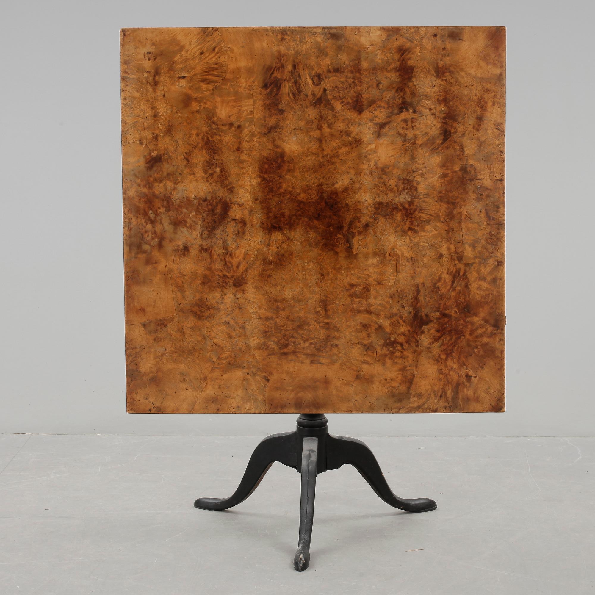 FÄLLBORD, 1700-tal.