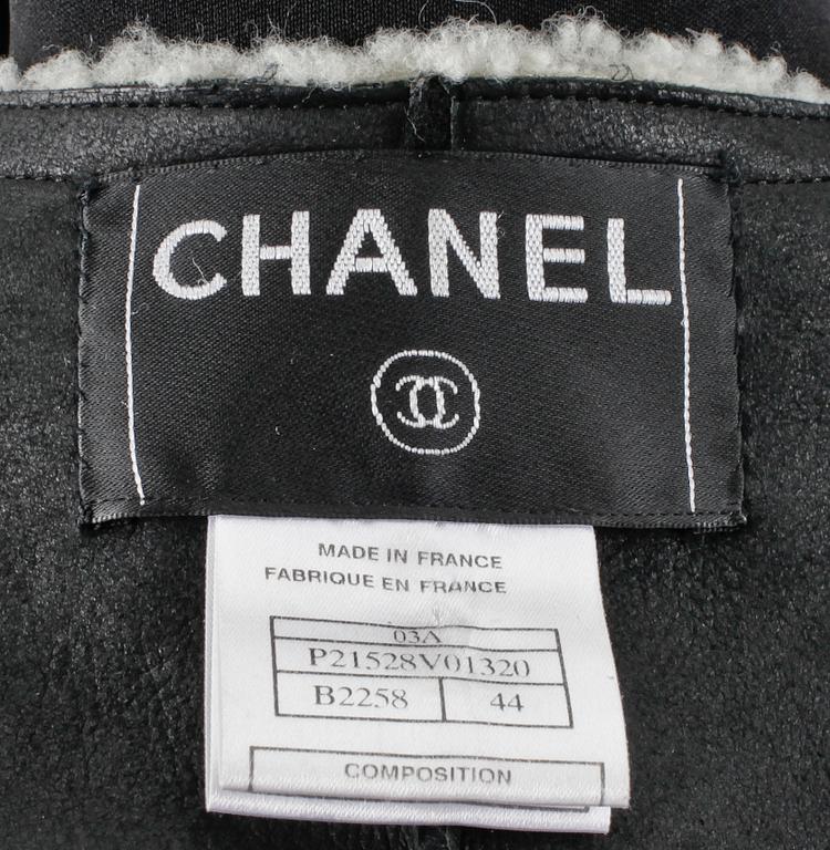 A 2003s coat by Chanel.
