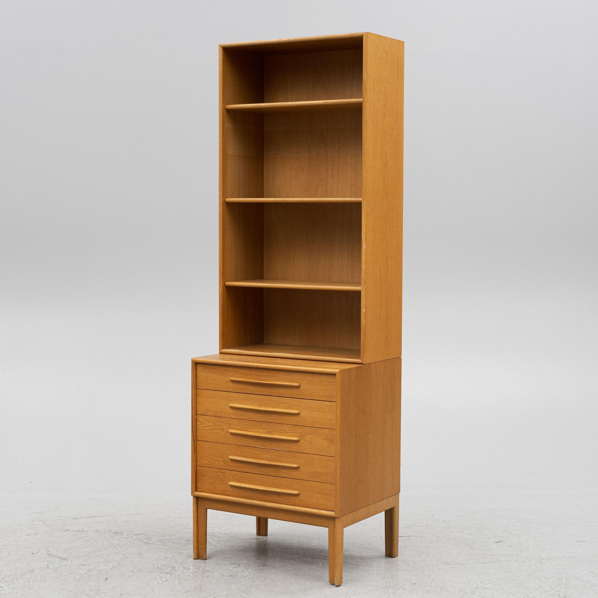 Alf Svensson, a bookcase, Bjästa, Sweden, second half of the 20th century.