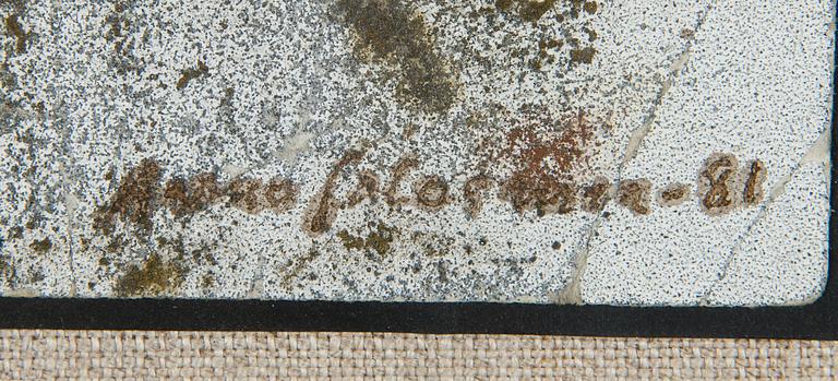 Aarno Salosmaa, Sommitelma.