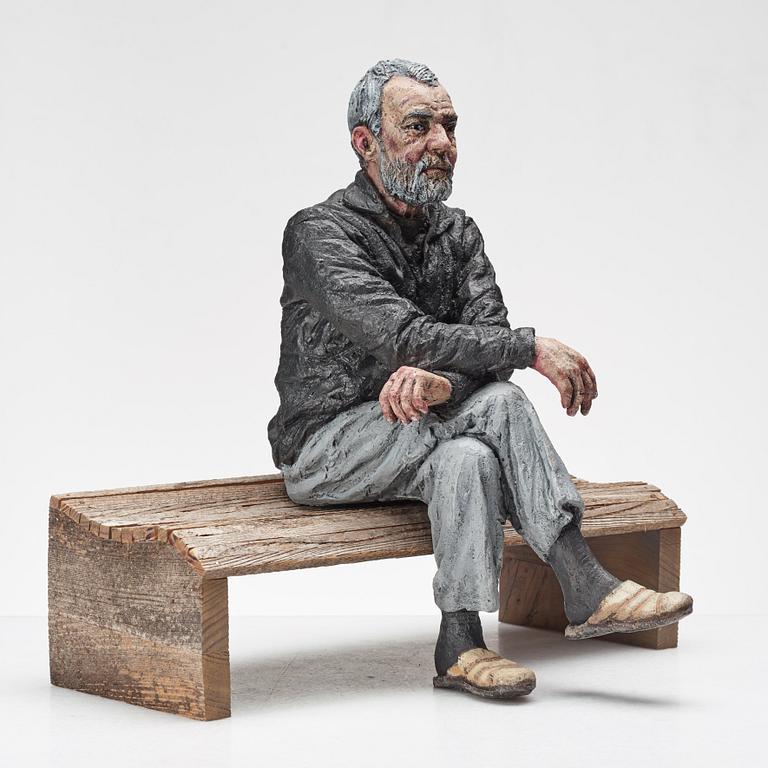 Sean Henry, "Maquette for John (Seated)".
