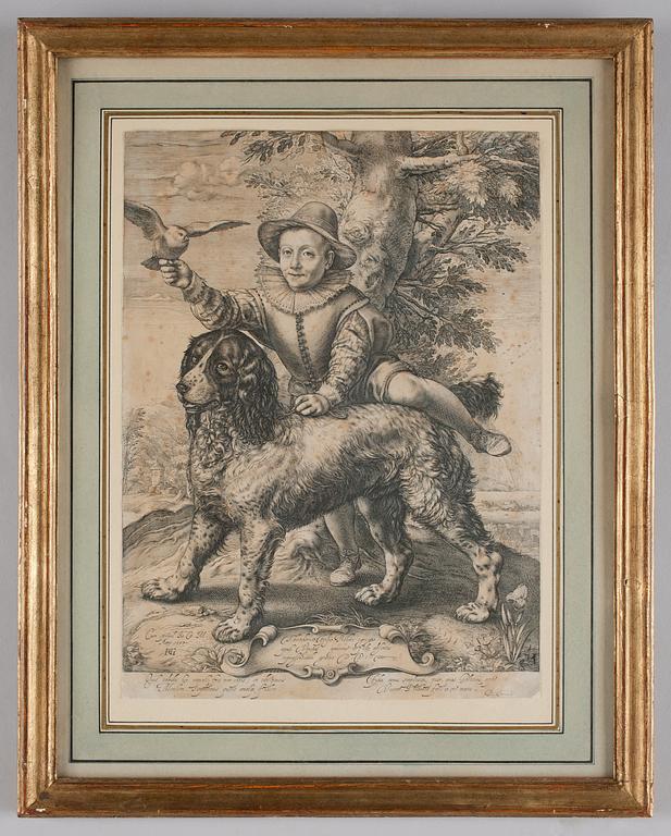 Hendrick Goltzius Efter, "Le Hanc".