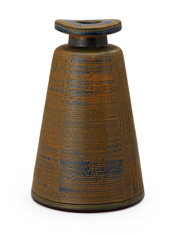 A Wilhelm Kåge 'Farsta' stoneware vase, Gustavasberg Studio 1959.