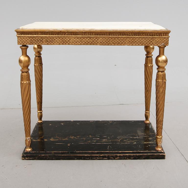 KONSOLBORD, sengustavianskt, omkring år 1800.