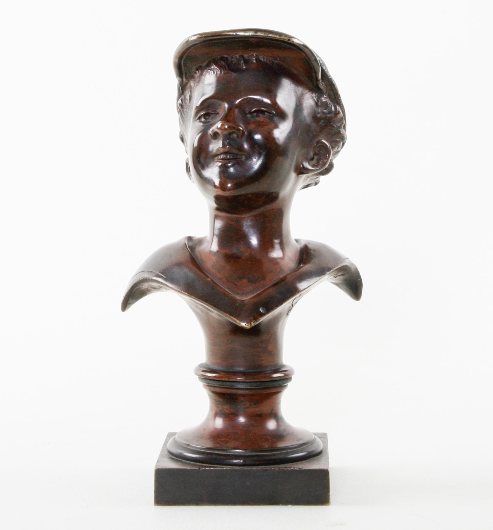 Jean Adolphe Lavergne, sculpture "Gavroche".