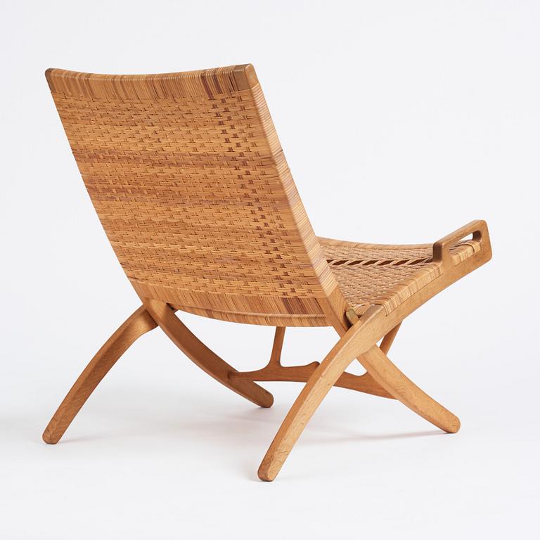 Hans J. Wegner, fåtölj, modell "512", Johannes Hansen, Köpenhamn 1950/60-tal.