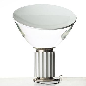 Achille Castiglioni, & Pier Giacomo, bordslampor 1 par, "Taccia", Flos, Italien 1960-70-tal.