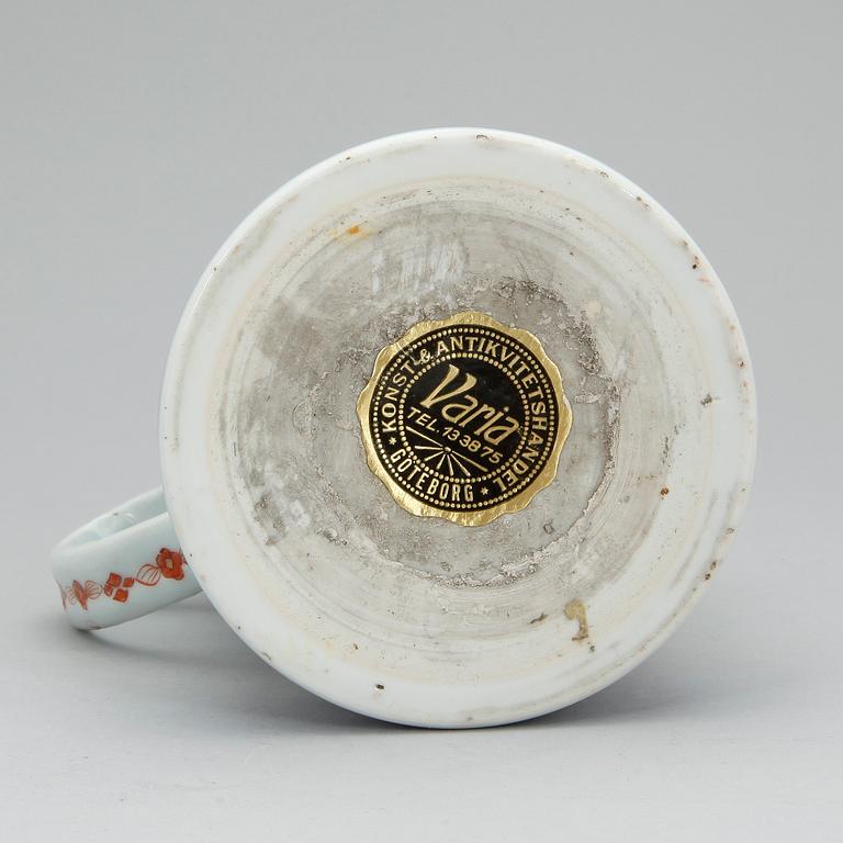 MUGG, porslin, Kina, Qing dynastin, Qianlong (1736-95).