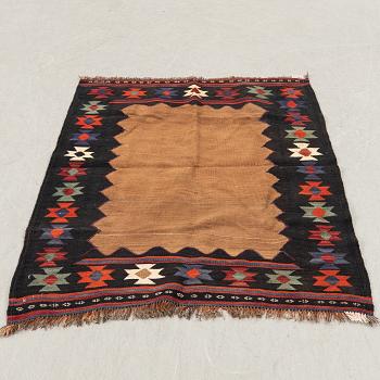 Afshar/Veramin Sofreh antique rug, approx. 115x96 cm.