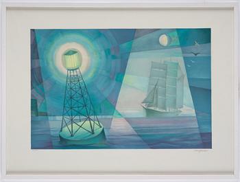 Sven Jonson, Untitled, from "Hommage aux Prix Nobel" (Nobelprismappen).