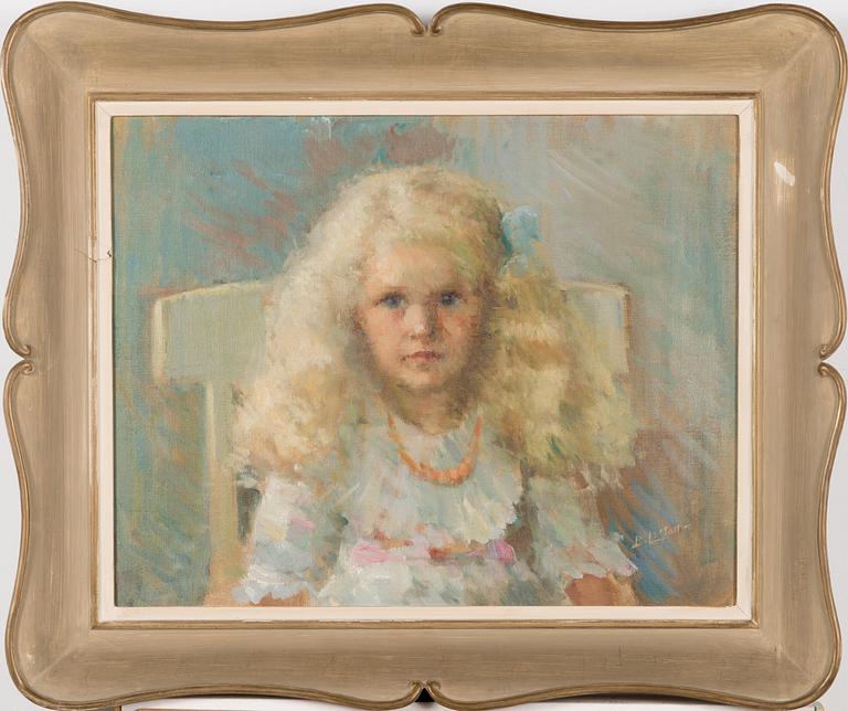 Berndt Lagerstam, oil on canvas, signed.