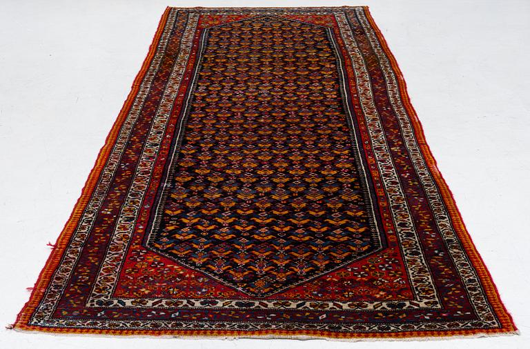 A semi-antique Hamadan, Western Persia, c. 421 x 145 cm.