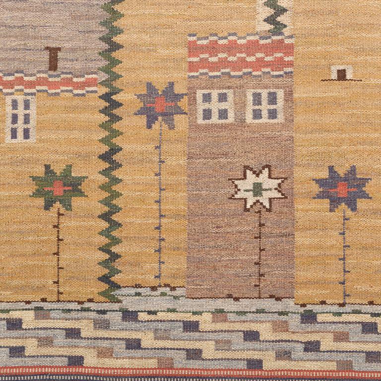 Märta Måås-Fjetterström, draperi, "Perugia", rölakan, ca 247 x 150 cm, signerad MMF.