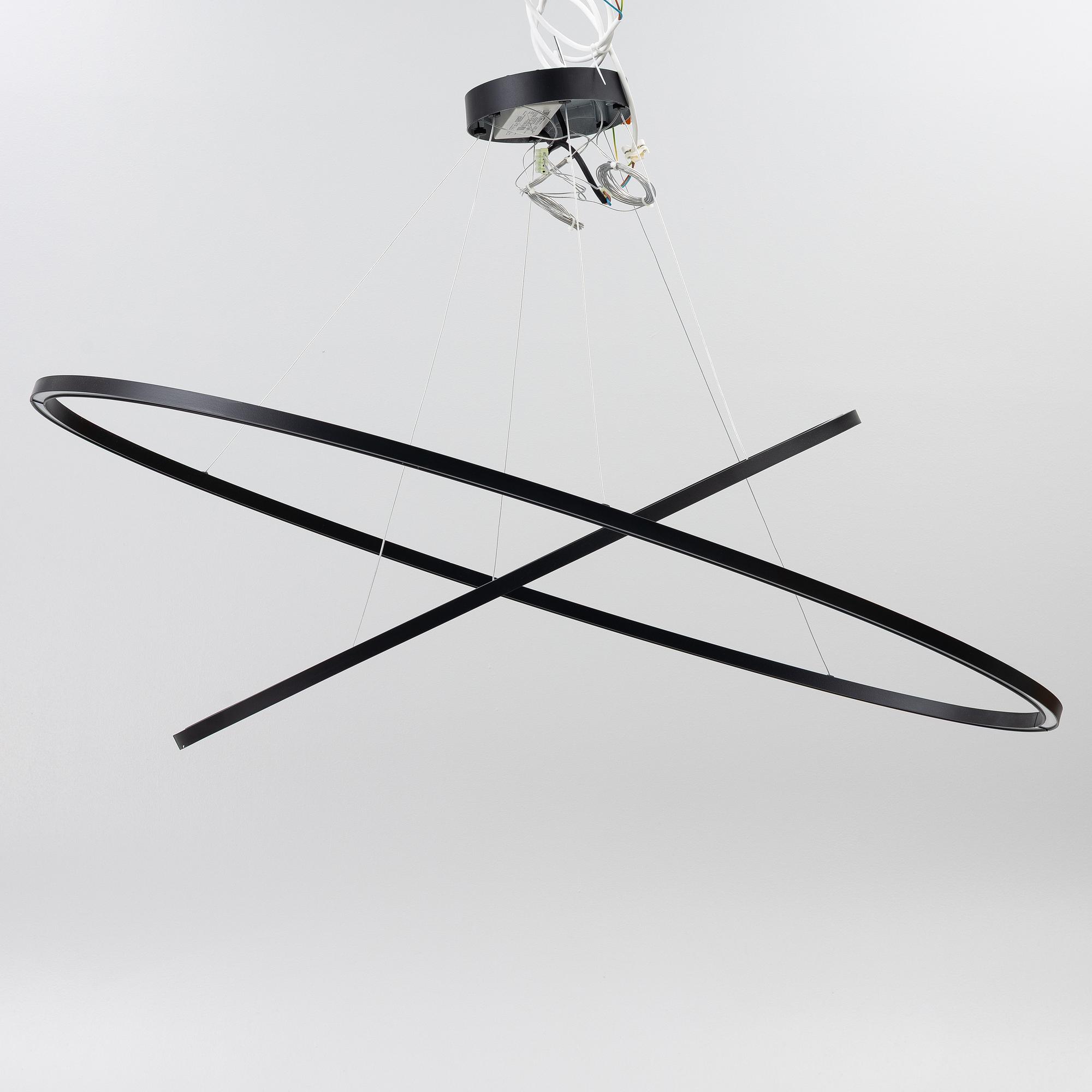 Federico Palazzari, taklampa, "Ellisse¨Double", Nemo Lighjting.