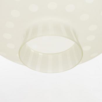 Flygsfors Glasbruk, taklampor, ett par, 1940/50-tal.